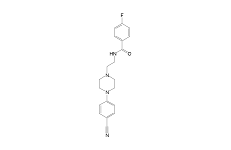 N-[2-[4-(4-Cyanophenyl)piperazin-1-yl]ethyl]-4-fluorobenzamide