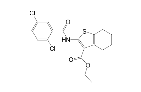 benzo[b]thiophene-3-carboxylic acid, 2-[(2,5-dichlorobenzoyl)amino]-4,5,6,7-tetrahydro-, ethyl ester