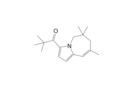 2,2-Dimethyl-1-(6,6,8-trimethyl-6,7-dihydro-5H-pyrrolo[1,2-a]azepin-3-yl)propan-1-one