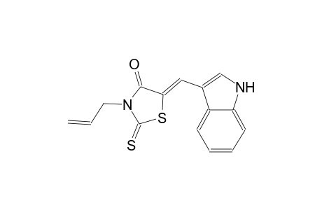 (5Z)-3-allyl-5-(1H-indol-3-ylmethylene)-2-thioxo-1,3-thiazolidin-4-one