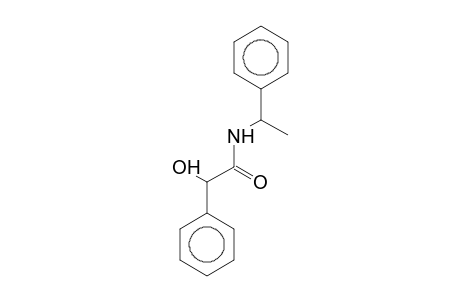 2-Hydroxy-2-phenyl-N-(1-phenyl-ethyl)-acetamide