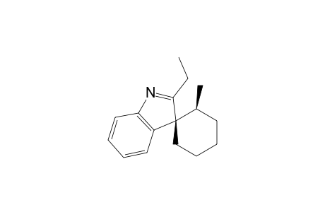 (1R*,2S*)-2'-Ethylspiro[2-methylcyclohexan-1,3'-3'H-indole]