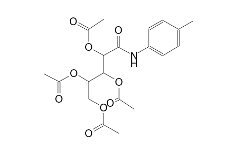 5-oxo-5-(p-tolylamino)pentane-1,2,3,4-tetrayl tetraacetate