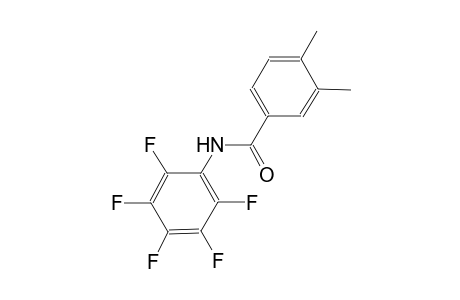 3,4-dimethyl-N-(2,3,4,5,6-pentafluorophenyl)benzamide