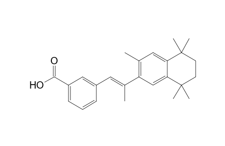 3-[(E)-2-(1,1,4,4,7-pentamethyltetralin-6-yl)prop-1-enyl]benzoic acid