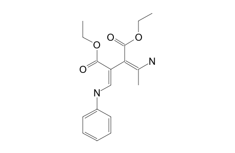 ETHYL-(3Z)-4-AMINO-1-PHENYLAMINOPENTA-1,3-DIENE-2,3-DICARBOXYLATE