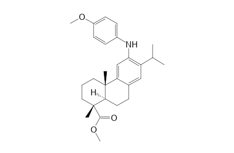 Methyl 12-(4-Methoxyphenyl)aminodehydroabietate