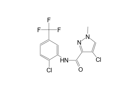 4-chloro-N-[2-chloro-5-(trifluoromethyl)phenyl]-1-methyl-1H-pyrazole-3-carboxamide