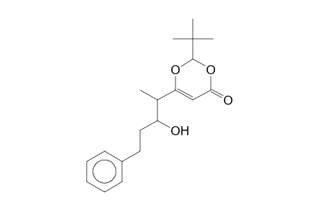 2-tert-BUTYL-6-(2-HYDROXY-1-METHYL-4-PHENYLBUT-3-ENYL)[1,3]DIOXIN-4-ONE