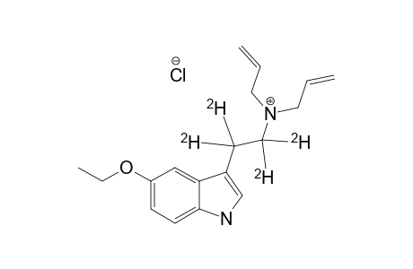 5-ETHOXY-N,N-DIALLYL-[ALPHA,ALPHA,BETA,BETA-D(4)]-TRIPTAMINE-HYDROCHLORIDE