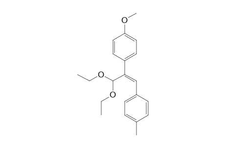 (Z)-3,3-Diethoxy-2-(p-methoxyphenyl)-1-(p-methylphenyl)-1-propene