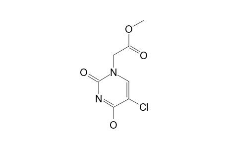 5-CHLORO-1-(METHOXYCARBONYLMETHYL)-URACIL