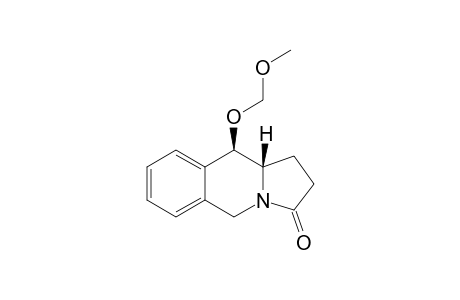 (10R,10aS)-10-Methoxymethoxy-1,2,3,5,10,10a-hexahydrobenzo[f]indolizine-3-one