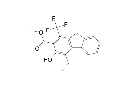 Methyl 3-hydroxy-4-ethyl-1-(trifluoromethyl)-9H-fluorene-2-carboxylate