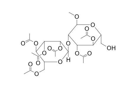 METHYL 3,4-DI-O-ACETYL-2-O-(2,3,4,6-TETRA-O-ACETYL-ALPHA-D-MANNOPYRANOSYL)-ALPHA-D-MANNOPYRANOSIDE