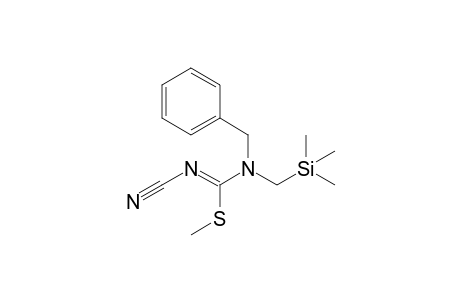 N-Cyano-N'-benzyl-N'-trimethylsilylmethyl-S-methylisothiourea