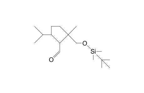 (1a,2a,3A)-2-[(T-Butyl-dimethyl-silyloxy)-methyl]-5-isopropyl-2-methyl-cyclopentanecarboxaldehyde