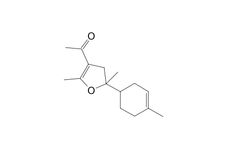 3-Acetyl-2,5-dimethyl-5-(4'-methylcyclohex-3'-enyl)-4,5-dihydrobenzofuran