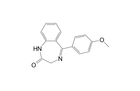 1,3-Dihydro-5-(4-methoxyphenyl)-2H-1,4-benzodiazepin-2-one