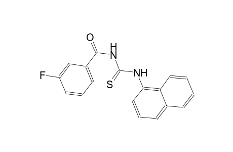 N-(3-fluorobenzoyl)-N'-(1-naphthyl)thiourea