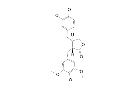 (8R,8'R)-(-)-3'-O-DEMETHYL-5-METHOXY-MATAIRESINOL