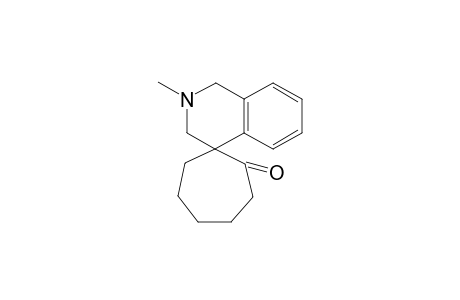 2'-methyl-2',3'-dihydro-1'H-spiro[cycloheptane-1,4'-isoquinolin]-2-one