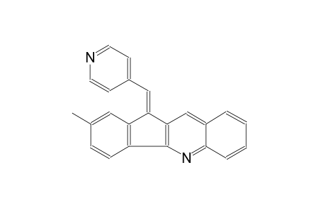 2-Methyl-11-(4-pyridinylmethylene)-11H-indeno[1,2-b]quinoline