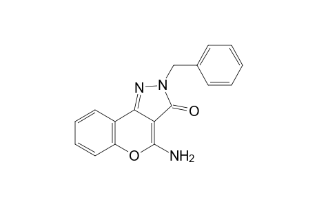 4-Amino-2-benzylchromeno[4,3-c]pyrazol-3(2H)-one