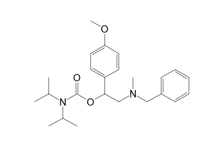 2-(N-Benzyl-N-methylamino)-1-(4-methoxyphenyl)ethyl-N',N'-diisopropylcarbamate