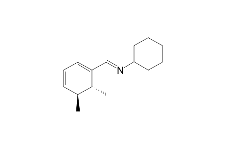 trans-5,6-Dimethylcycvlohexa-1,3-diienecarbaldehyde cyclohexylimine