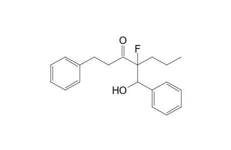 4-Fluoro-4-(.alpha.-hydroxybenzyl)-1-phenyl-3-heptanone