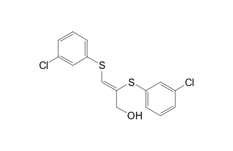 (Z)-2,3-bis[(3-chlorophenyl)sulfanyl]prop-2-en-1-ol