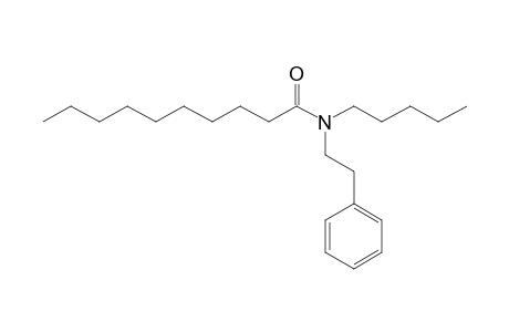Decanamide, N-(2-phenylethyl)-N-pentyl-