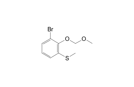 1-Bromanyl-2-(methoxymethoxy)-3-methylsulfanyl-benzene