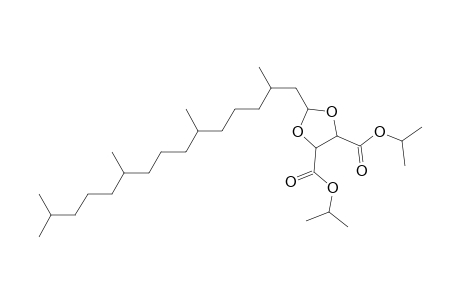 1,3-Dioxolane-4,5-dicarboxylic acid, 2-(2,6,10,14-tetramethylpentadecyl)-, bis(1-methylethyl) ester
