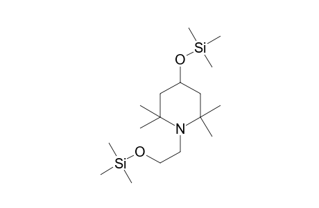 1-(2-Hydroxyethyl)-2,2,6,6-tetramethyl-4-piperidinol,bis(trimethylsilyl) ether