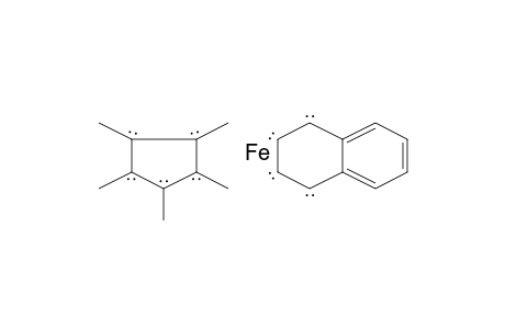 Iron, (.eta.-4-naphthalene)(.eta.-5-pentamethylcyclopentadienyl)-