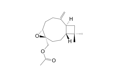 14-ACETOXY-4-BETA,5-ALPHA-EPOXY-4,5-DIHYDROCARYOPHYLLENE