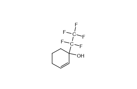 1-(PENTAFLUOROETHYL)-2-CYCLOHEXEN-1-OL
