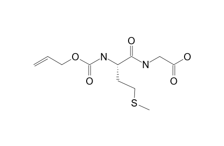 N-ALLYLOXYCARBONYL-L-METHIONYL-GLYCINE;ALOCMETGLYOH