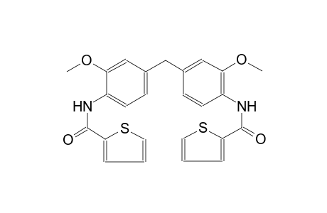 2-thiophenecarboxamide, N-[2-methoxy-4-[[3-methoxy-4-[(2-thienylcarbonyl)amino]phenyl]methyl]phenyl]-