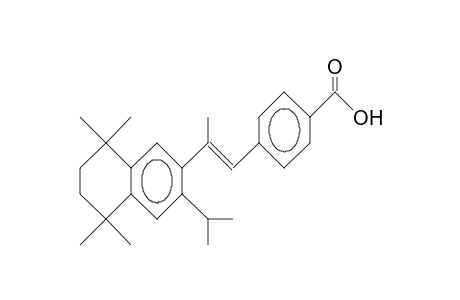 1-(4-Carboxy-phenyl)-trans-2-(1,1,4,4-tetramethyl-6-isopropyl-7-tetralinyl)-propene