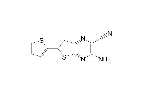 3-Amino-6-(2-thienyl)-6,7-dihydrothieno[2,3-b]pyrazine-2-carbonitrile
