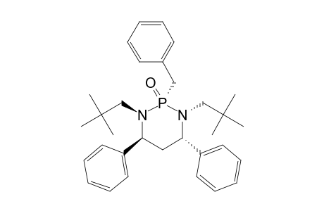 (RS)-(4L,6L)-2-BENZYL-1,3-BIS-(2,2-DIMETHYLPROPYL)-4,6-DIPHENYL-1,3,2-DIAZAPHOSPHORINANE-2-OXIDE