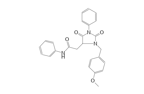4-imidazolidineacetamide, 3-[(4-methoxyphenyl)methyl]-2,5-dioxo-N,1-diphenyl-