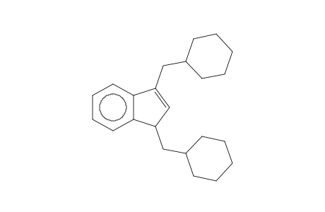 1H-Indene, 1,3-bis(cyclohexylmethyl)-