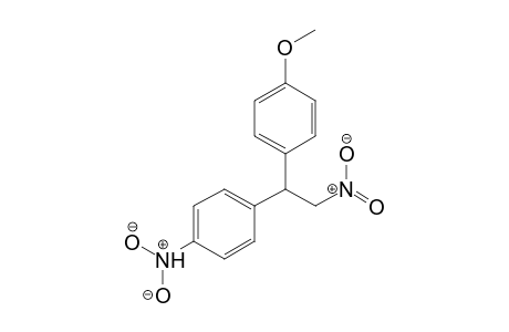 1-Methoxy-4-(2-nitro-1-(4-nitrophenyl)ethyl)benzene