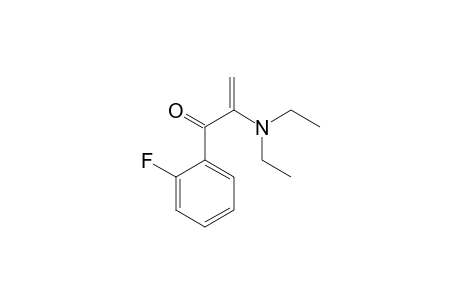 2-Diethylamino-1-(2'-fluorophenyl)prop-2-en-1-one