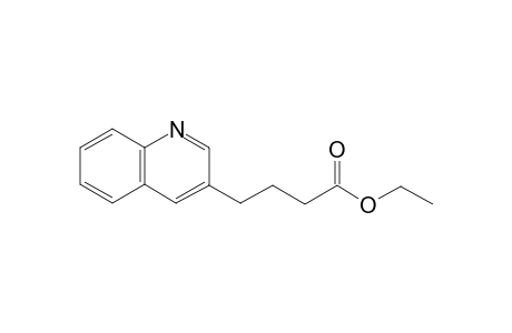 Ethyl 4-(quinolin-3-yl)butanoate