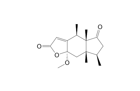 6-ALPHA-METHOXY-3-OXO-PINGUIS-5(10)-ENE-11,6-OLIDE